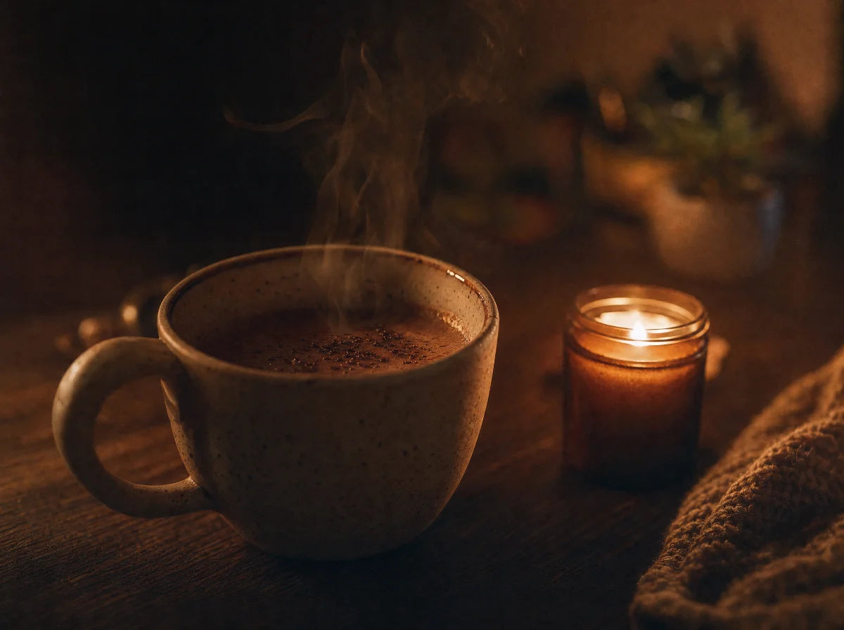 Because reishi makes it an exhale, not just a drink.